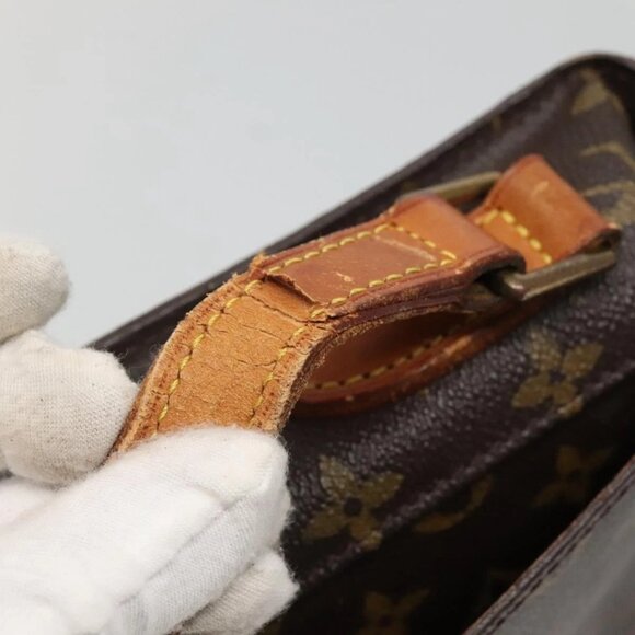 LOUIS VUITTON Monogram Saint Cloud GM Shoulder Bag M51242 LV Auth 140046 - Picture 8 of 15